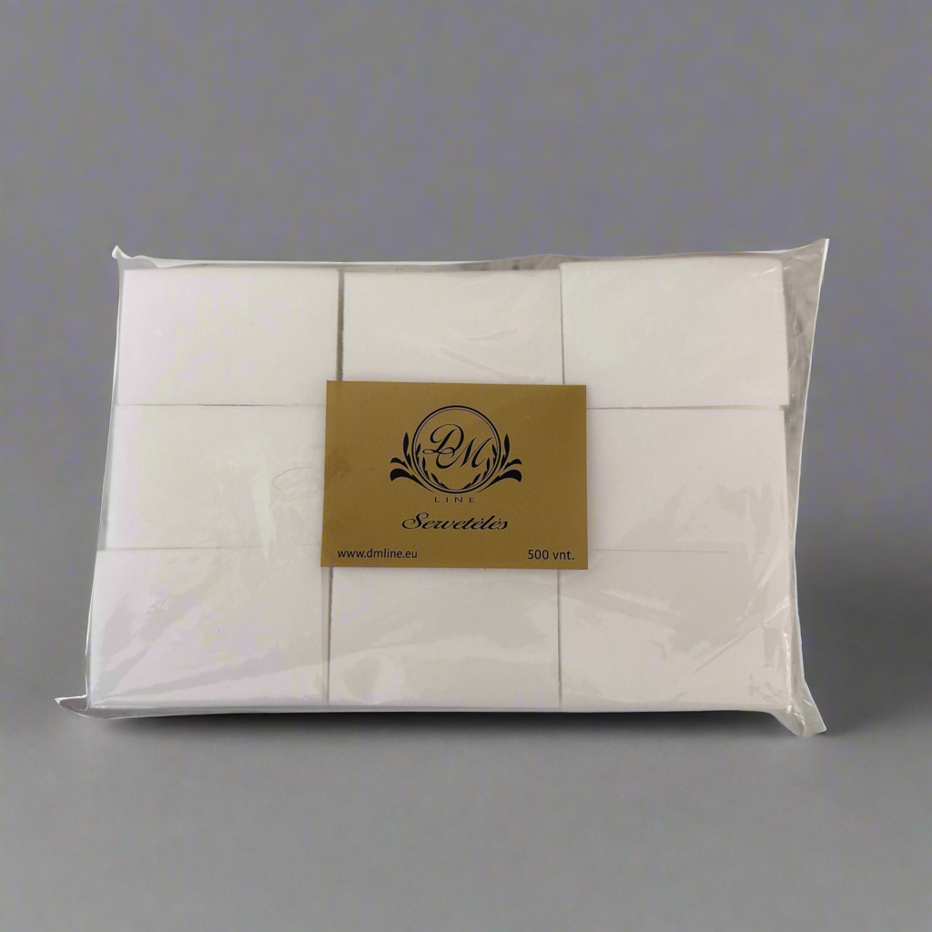 Servetėlės be pūkų 500vnt