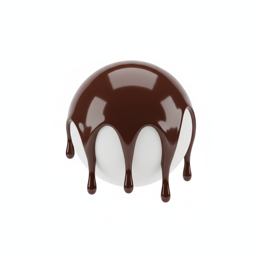 Gelinis lakas Bitter chocolate