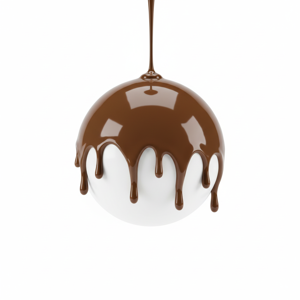 Gelinis lakas Chocolate