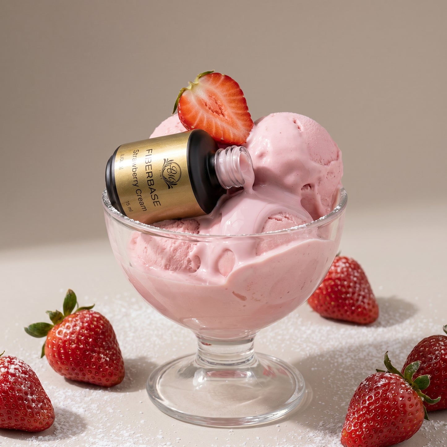 Fiberbase Strawberry Cream 15ml