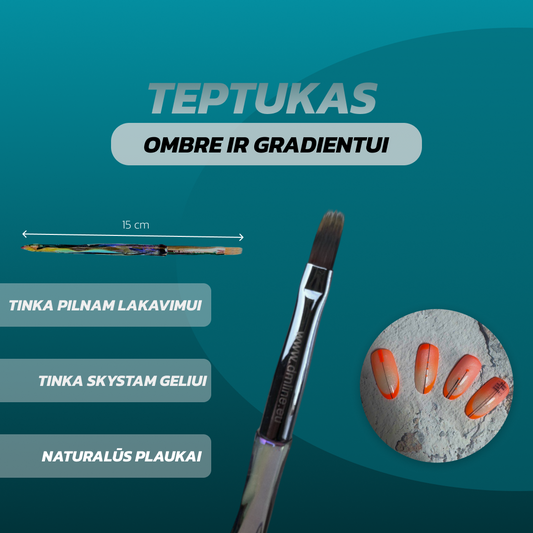 Teptukas Ombre